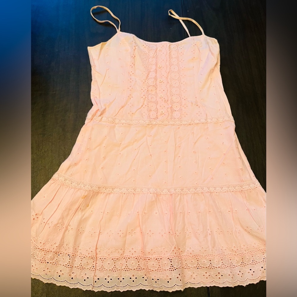 Juicy Couture light pink eye-lit dress | Size Small
